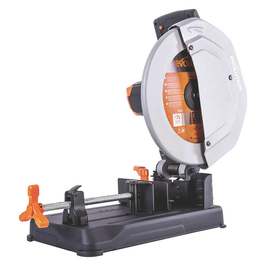 Evolution Chop Saw Electric 355mm R355CPS 240V Multi-Material Cut 2200W - Image 1