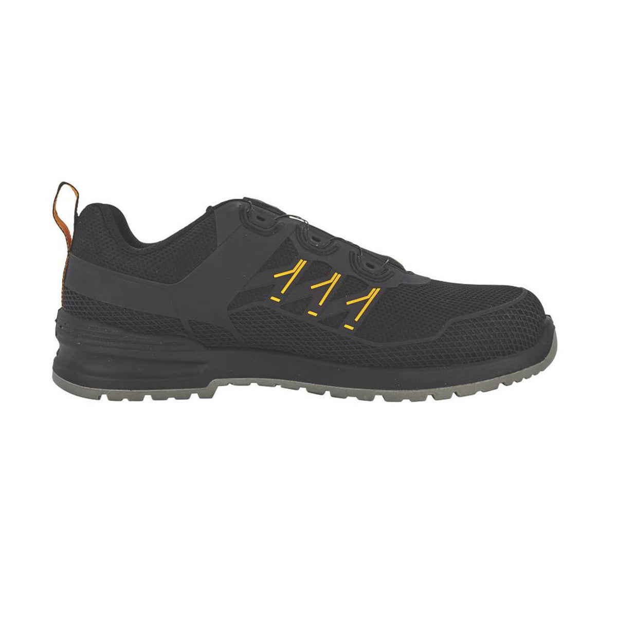 Site Safety Trainers Mens Standard Fit Black Metal Free Composite Toe Size 7 - Image 3