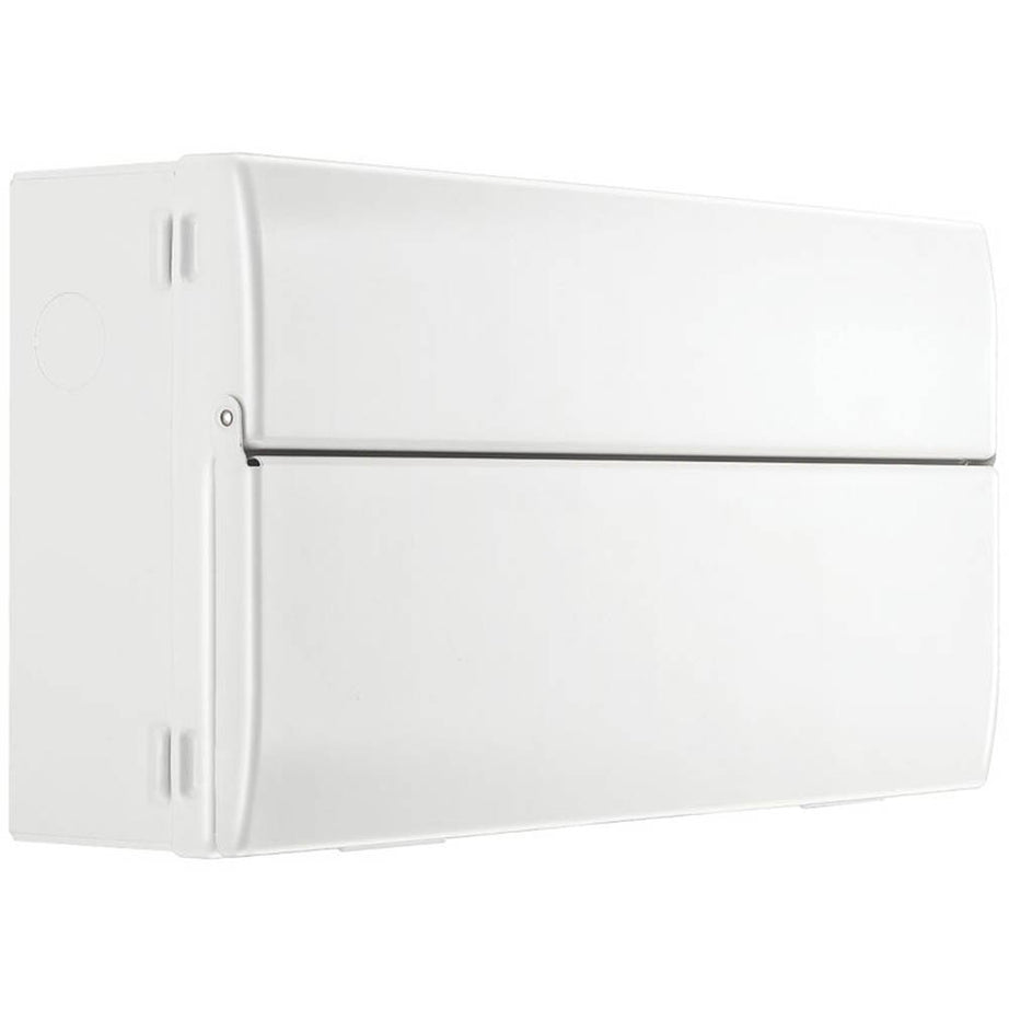 British General Consumer Unit Main Switch 230V 19 Module 17 Way 100A IP2XC Steel - Image 2