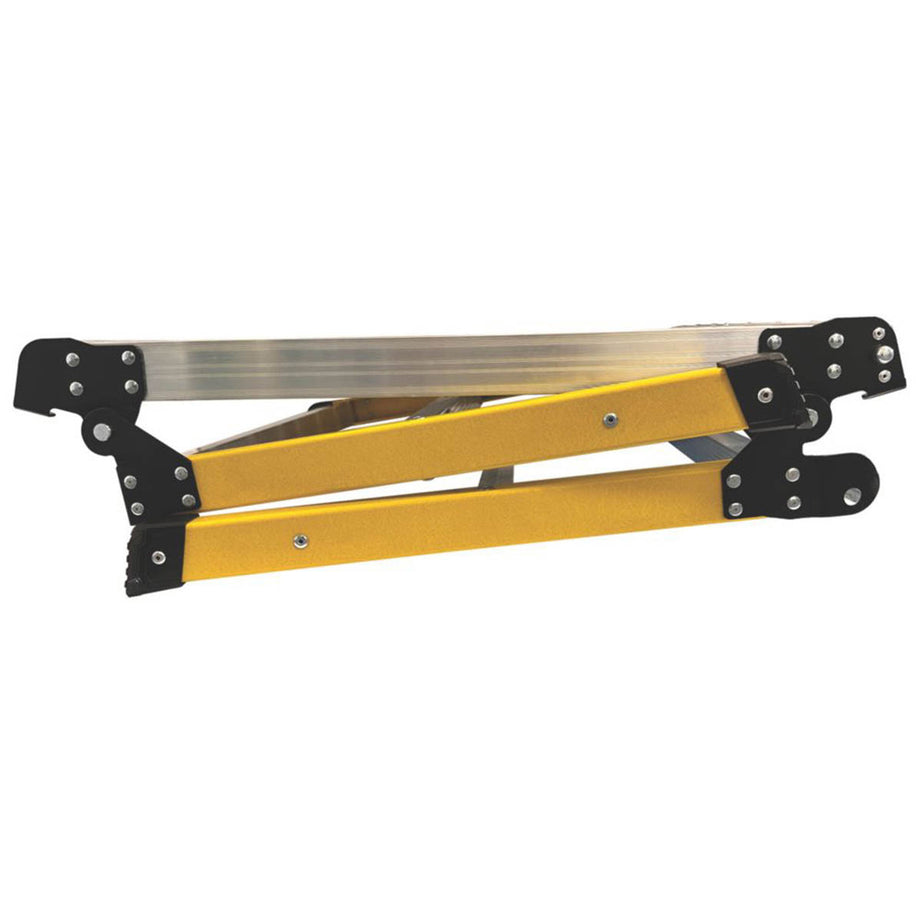 Werner Folding Work Platform Fibreglass Anti-Slip Heavy Duty 500mm x 0.6m - Image 3