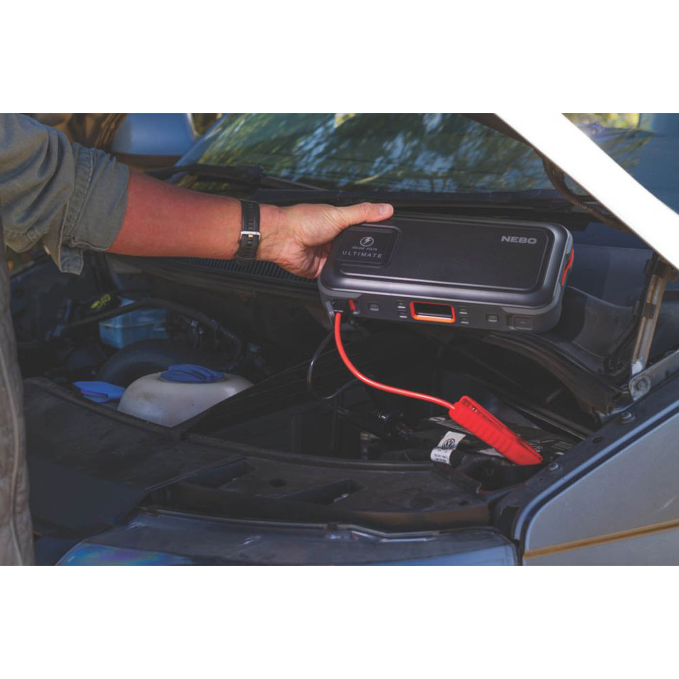 Nebo Ultimate 5.0Ah Li-Ion Jump Starter + Type A & C USB Charger - Image 3