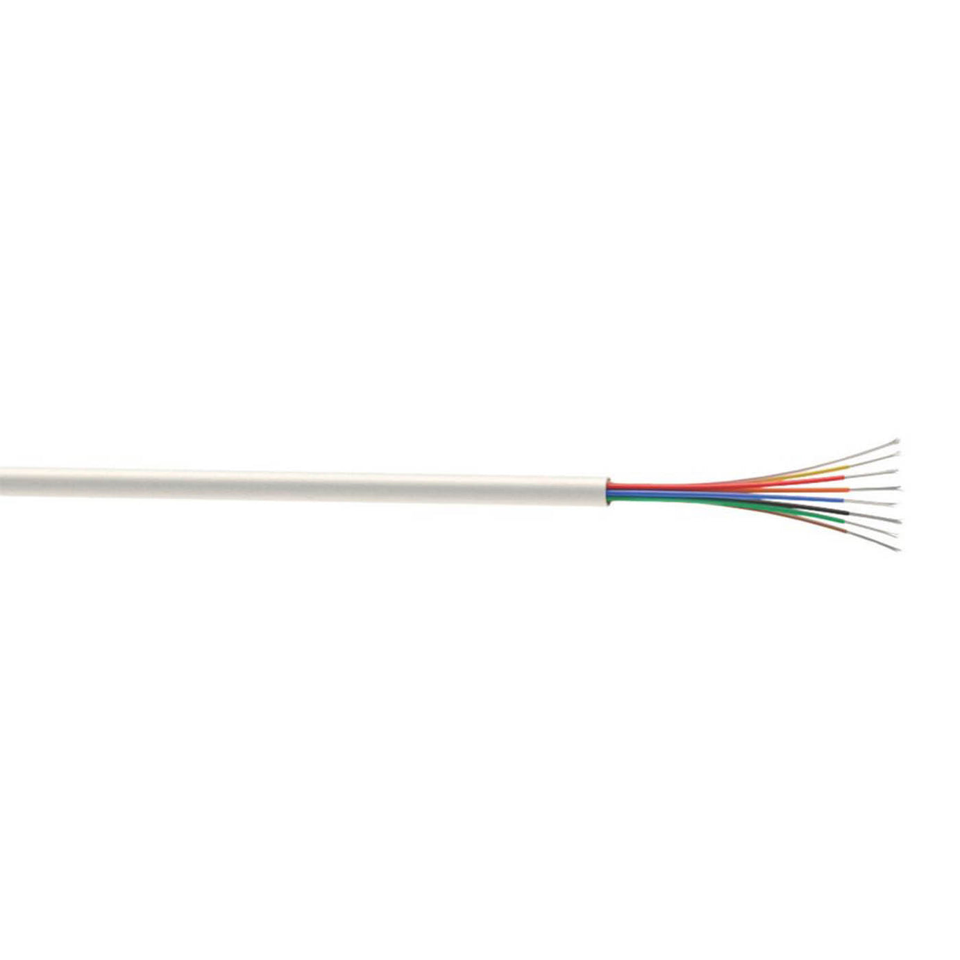 Time Alarm Cable SF519JY White 8 Core Round 0.22mm² Indoor 3.4mm Drum 50m - Image 2