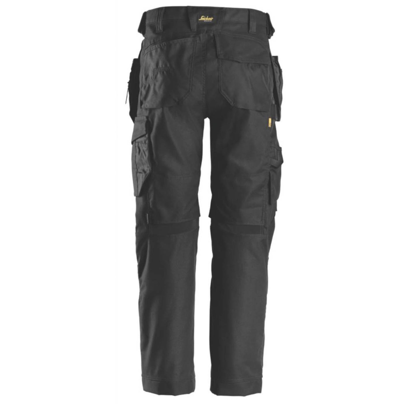Snickers Work Trousers Mens Slim Fit Black Stretch Multi Pockets Cargo 31W 35L - Image 6