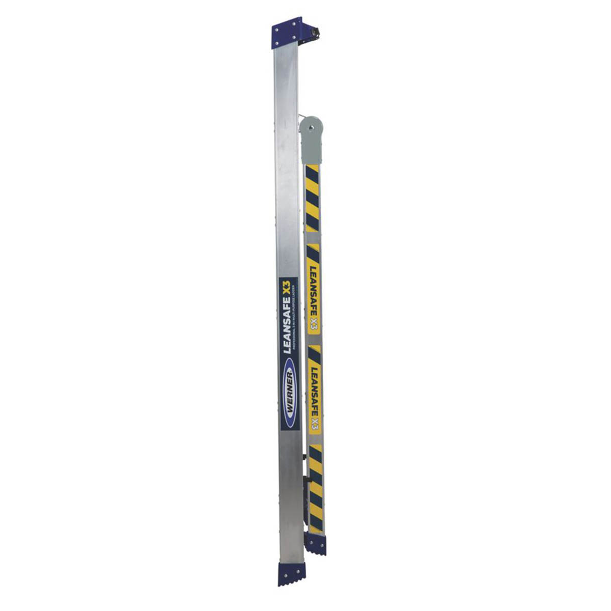 Werner Combination Ladder Aluminium Step Ladder Anti Slip Foldable 2.9m - Image 2