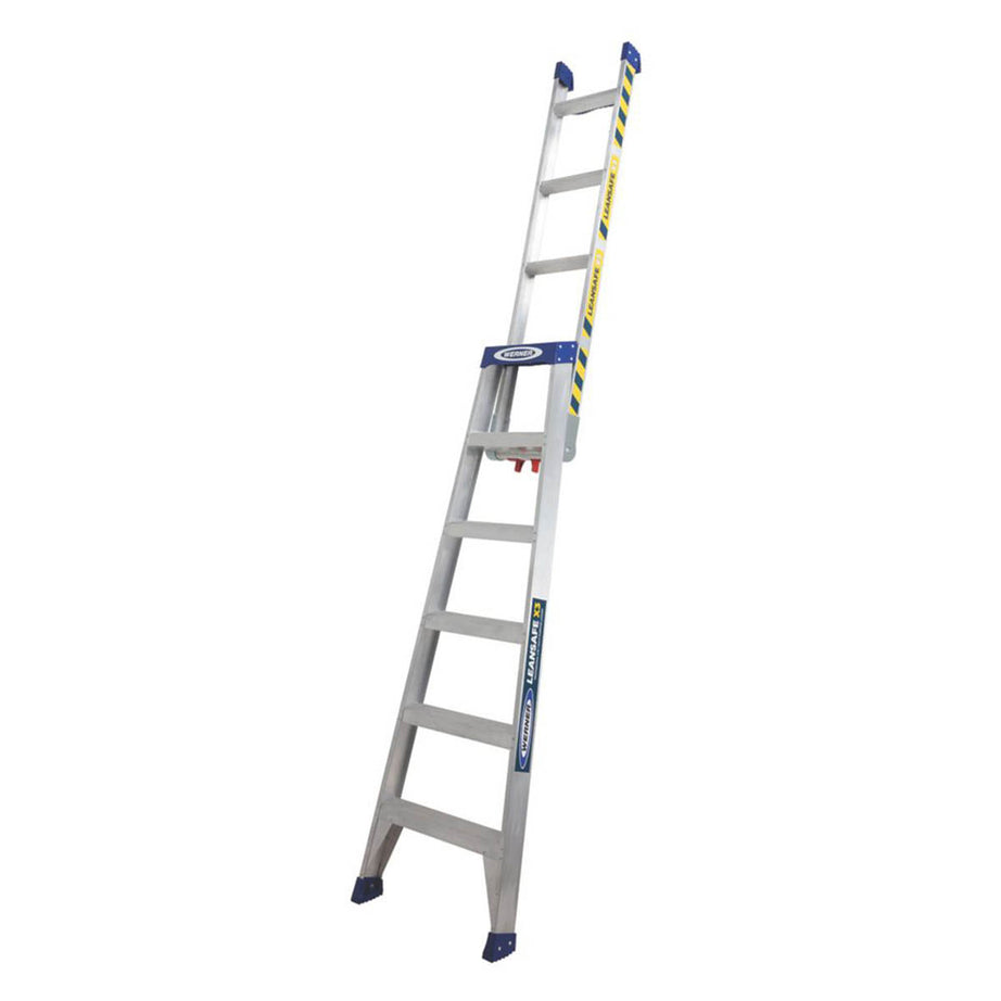Werner Combination Ladder Aluminium Step Ladder Anti Slip Foldable 2.9m - Image 3
