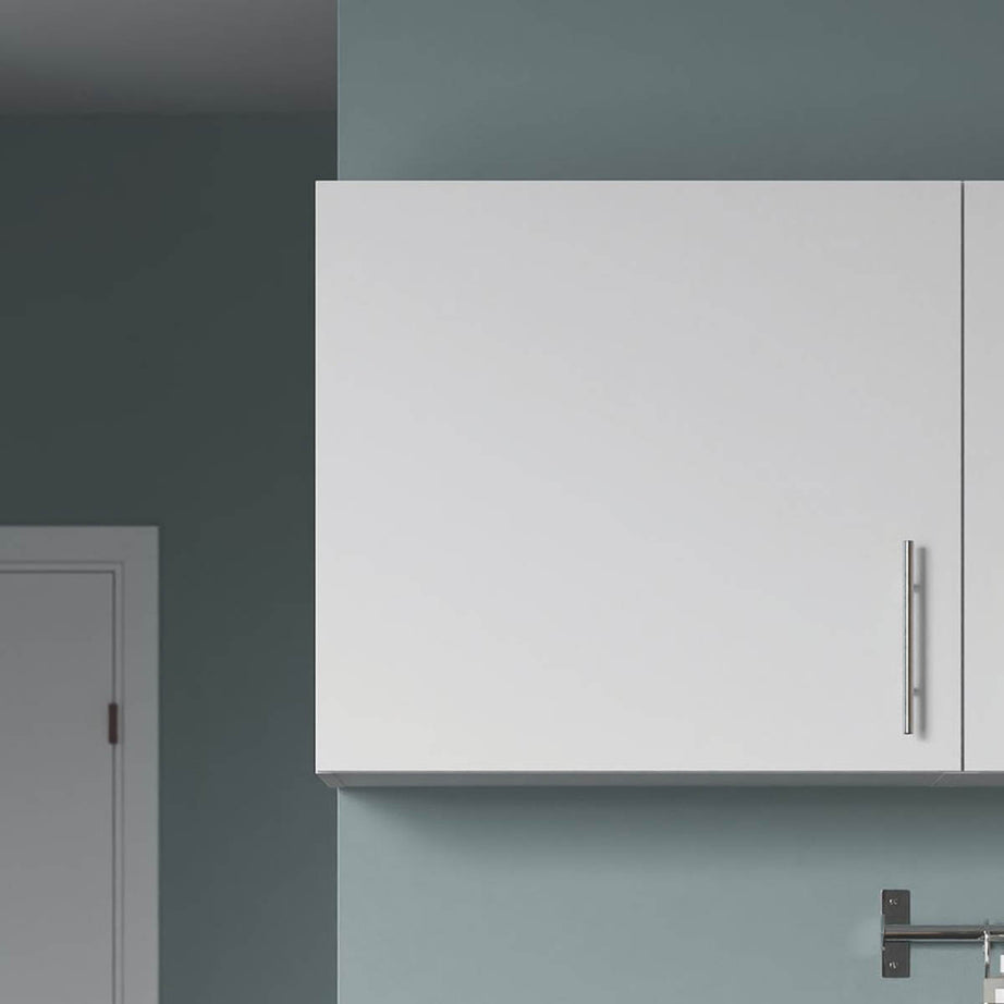 Kitchen Wall Unit Cabinet Matt White 1 Door Storage Cupboard 60x32x55cm - Image 2