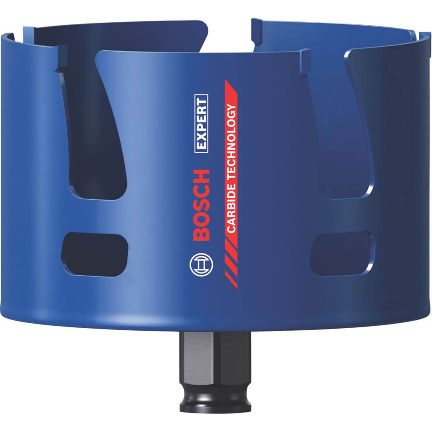 Bosch Expert Holesaw Carbide For Softwood Brick Soft Tiles Plastics GFK 98mm - Image 1