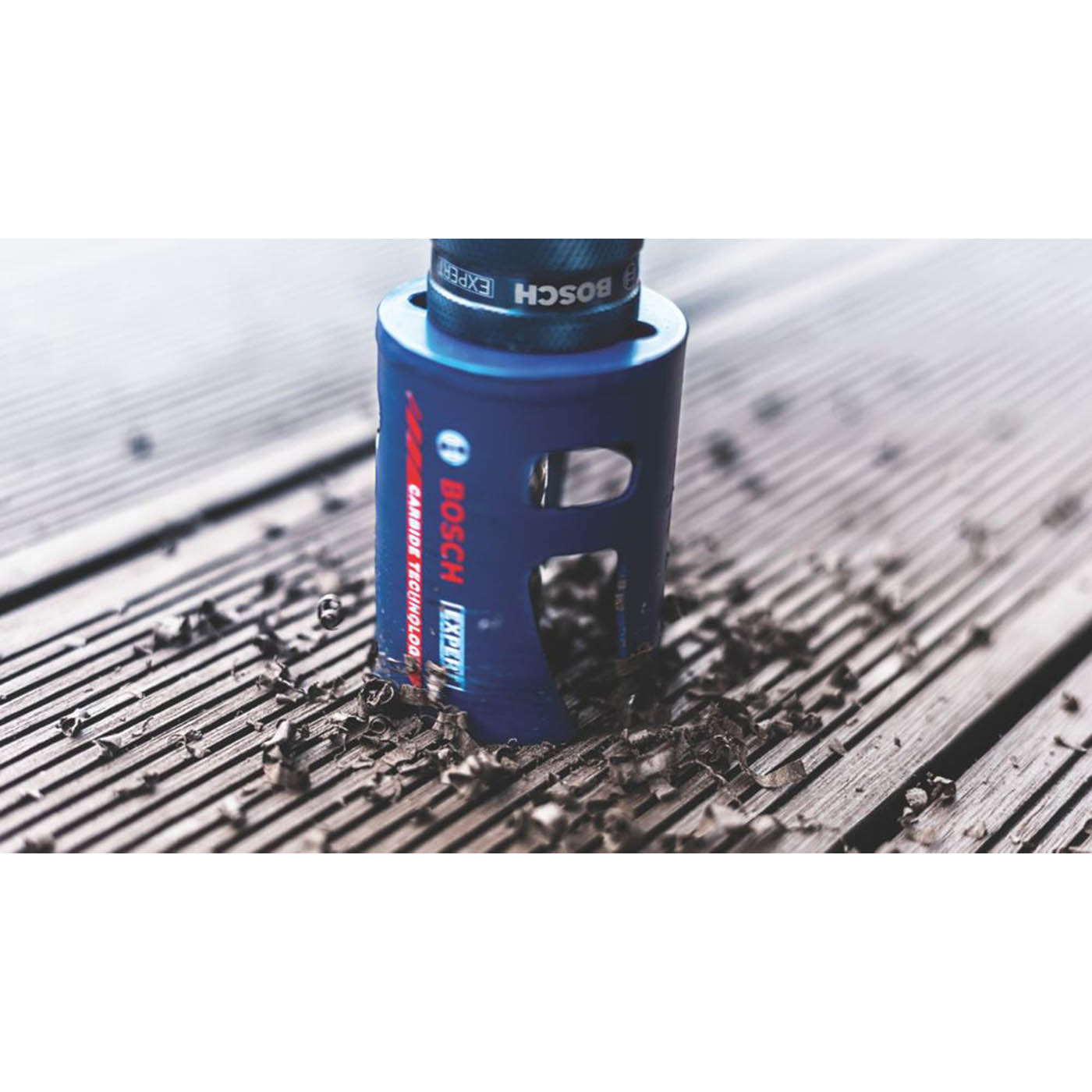 Bosch Expert Holesaw Carbide For Softwood Brick Soft Tiles Plastics GFK 98mm - Image 5