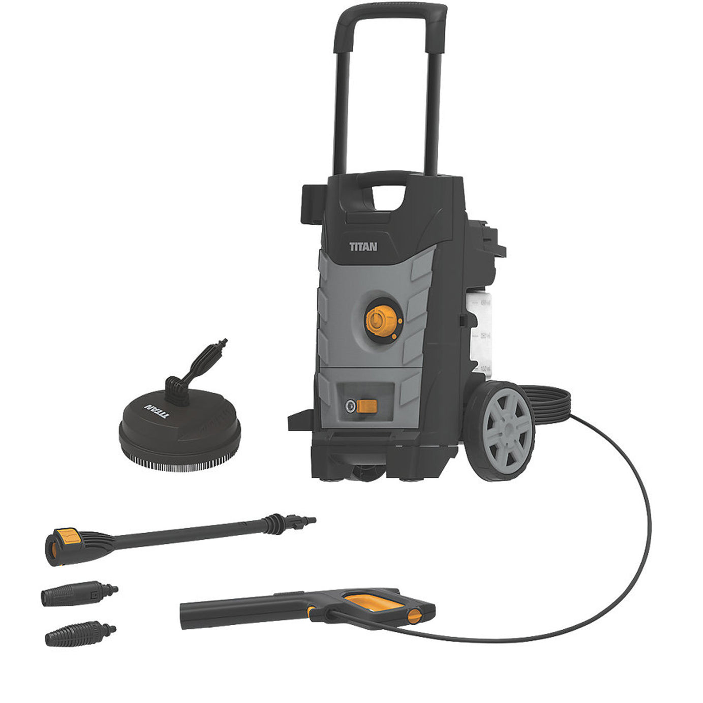 Titan High Pressure Washer Electric TTB1800PRW Jet Wash Patio Car Cleaner 1.8kW - Image 2