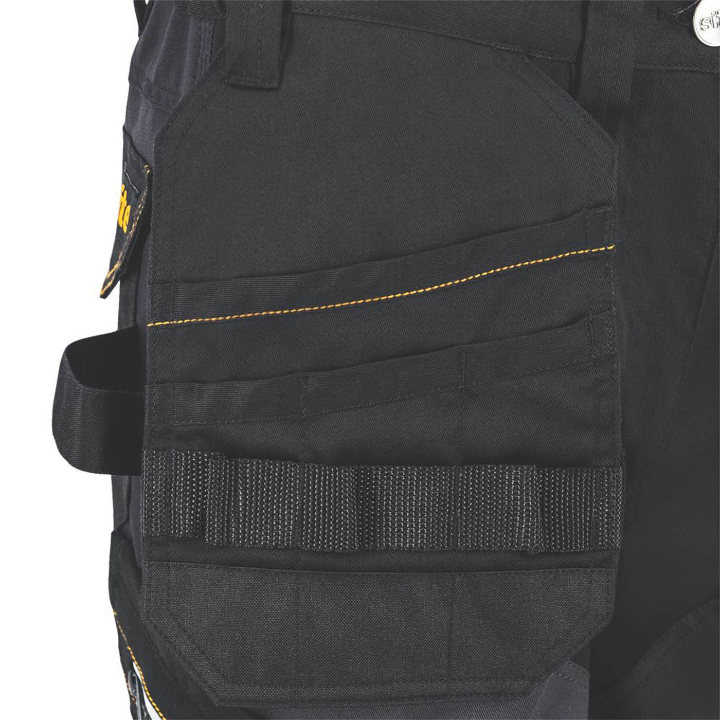 Site Work Trousers Womens Straight Leg Black Grey Multi Pockets Size 18 28L - Image 3