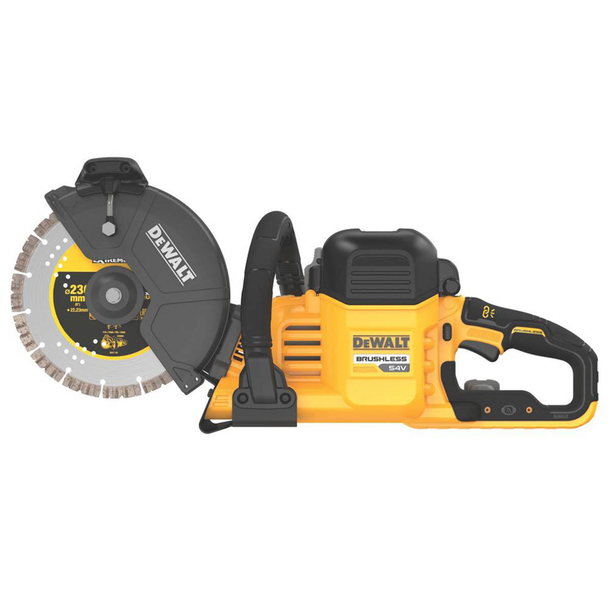 DeWalt Cut Off Saw Cordless 54V 2x9.0Ah Li-Ion DCS691X2-GB 230mm Brushless - Image 3