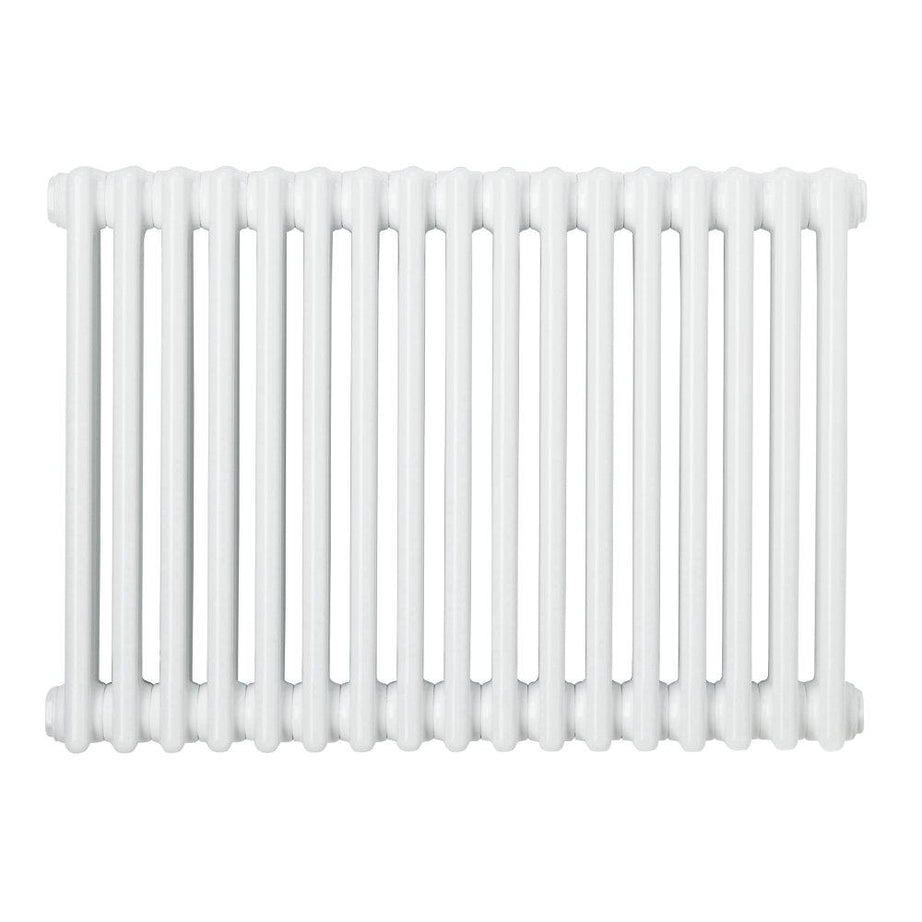 Acova 3 Column Radiator Classic White Horizontal Steel 877W (H)50x(W)81.2 cm - Image 1