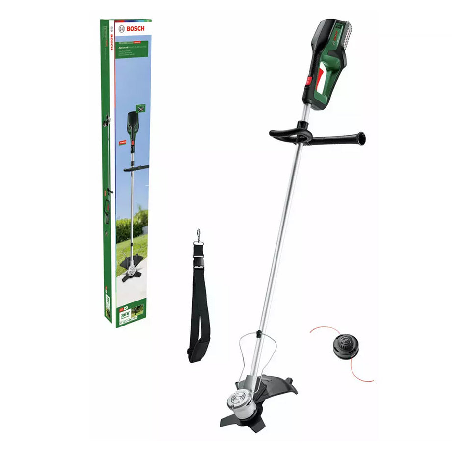 Bosch Grass Trimmer Cordless 36V 2.0Ah Li-Ion Brushless Garden Cutter Strimmer - Image 1