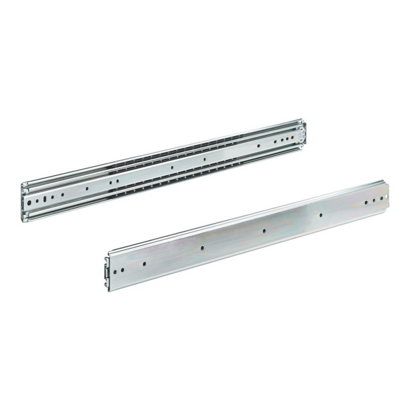 Essentials Drawer Runners Ball Bearing Self Closing Heavy Duty 500mm 2 Pack - Image 1