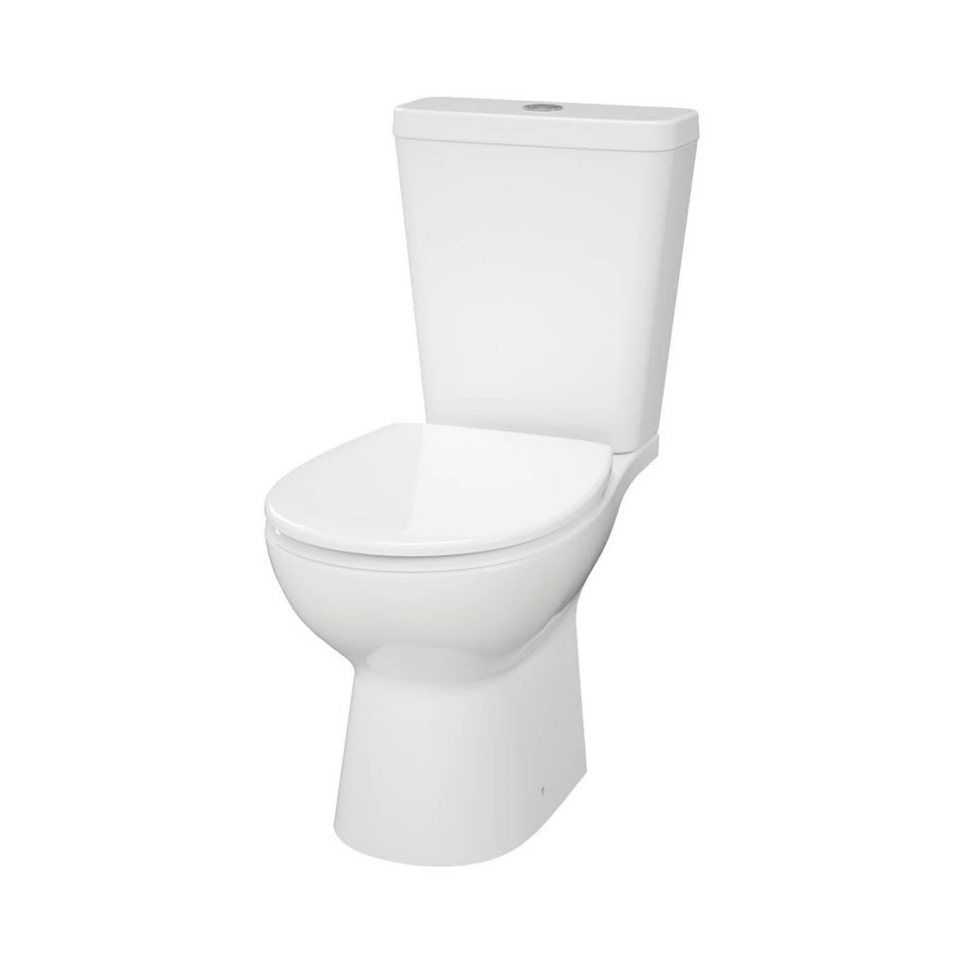 Swirl Enz Soft-Close Compact Rimless Toilet with Cistern Dual-Flush 4.5Ltr - Image 1