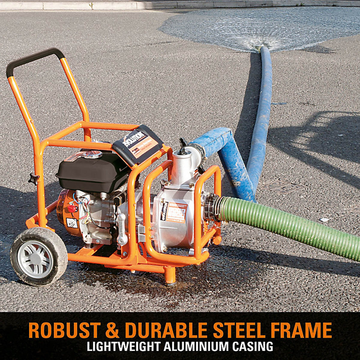 Evolution Dirty Water Pump EVO-System DWP1000 Cast Iron Impellor Lightweight - Image 3
