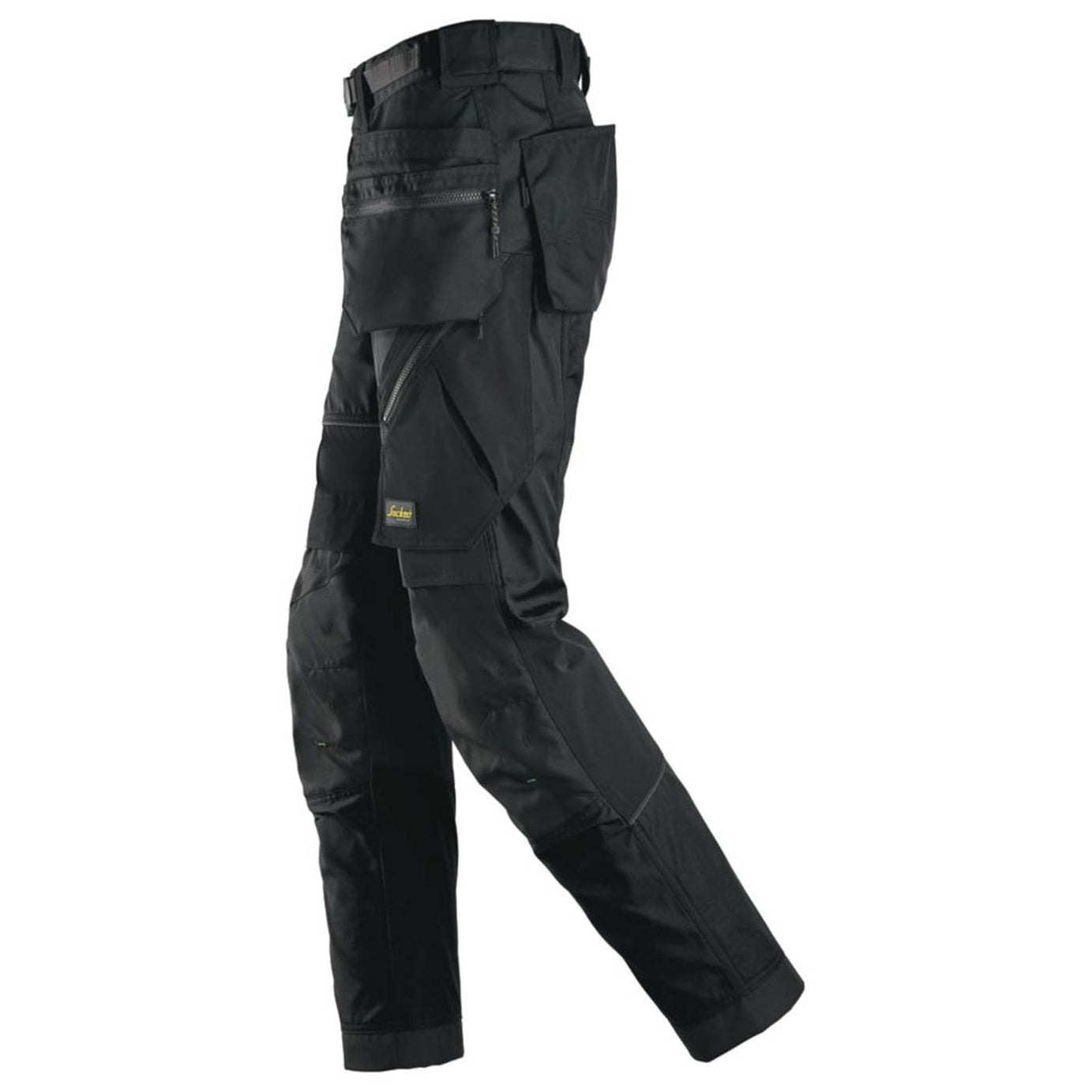 Snickers Work Trousers Mens Regular Fit Black Stretch Multi Pockets 39W 32L - Image 6