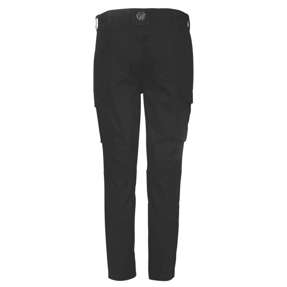 Apache Work Trousers Mens Slim Fit Black Cargo Multi Pockets 44W 31-33L - Image 3