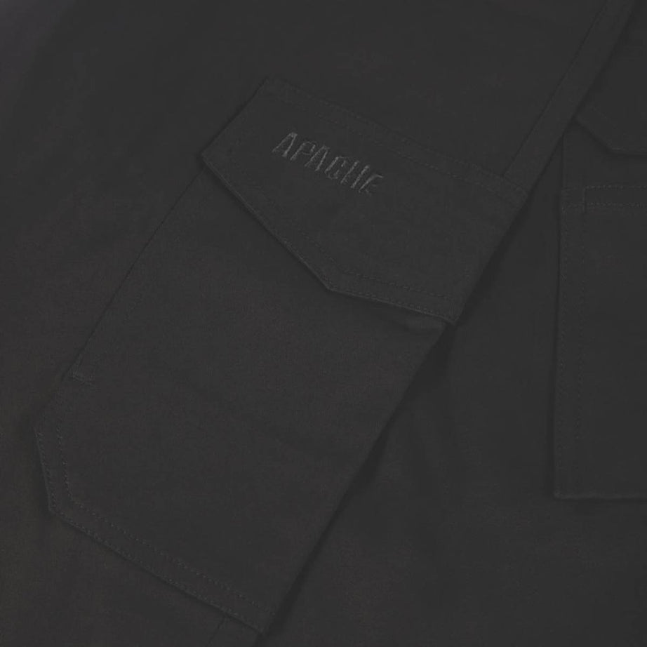 Apache Work Trousers Mens Slim Fit Black Cargo Multi Pockets 44W 31-33L - Image 6