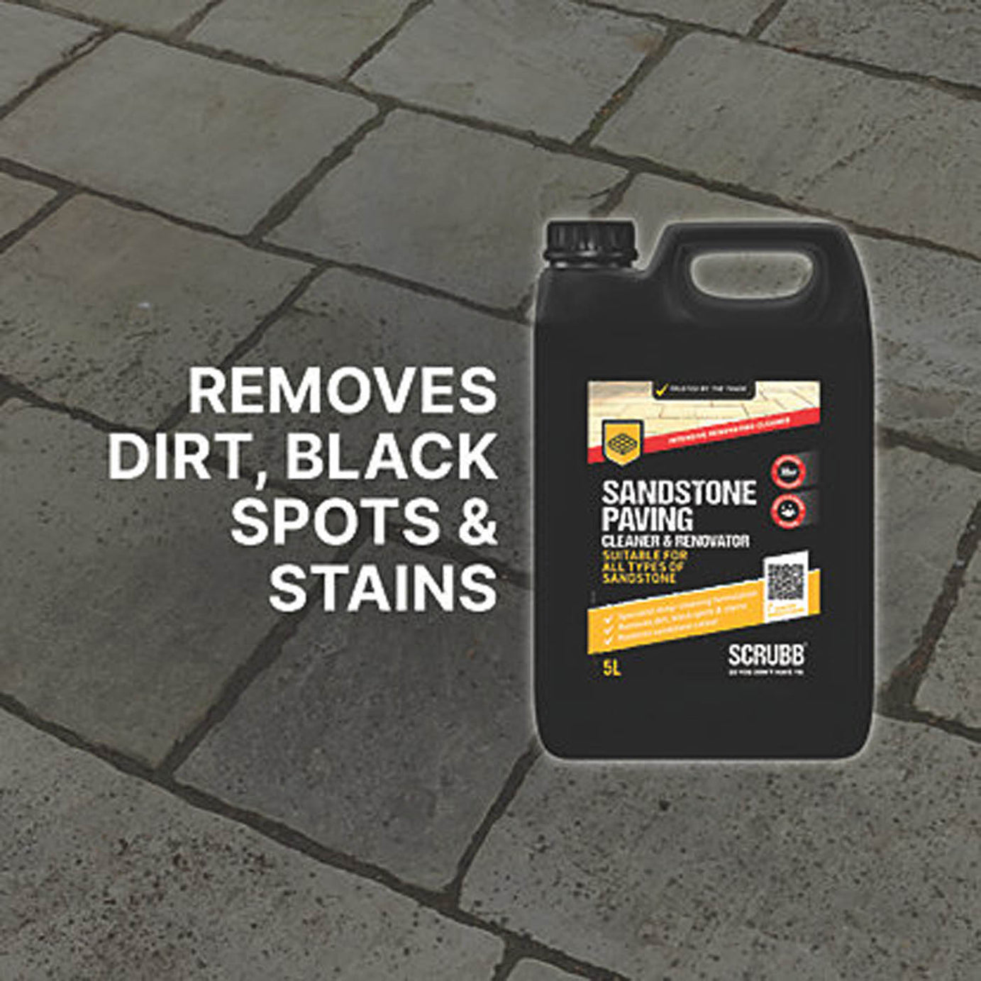 Scrubb   Sandstone Paving Cleaner 5Ltr - Image 3
