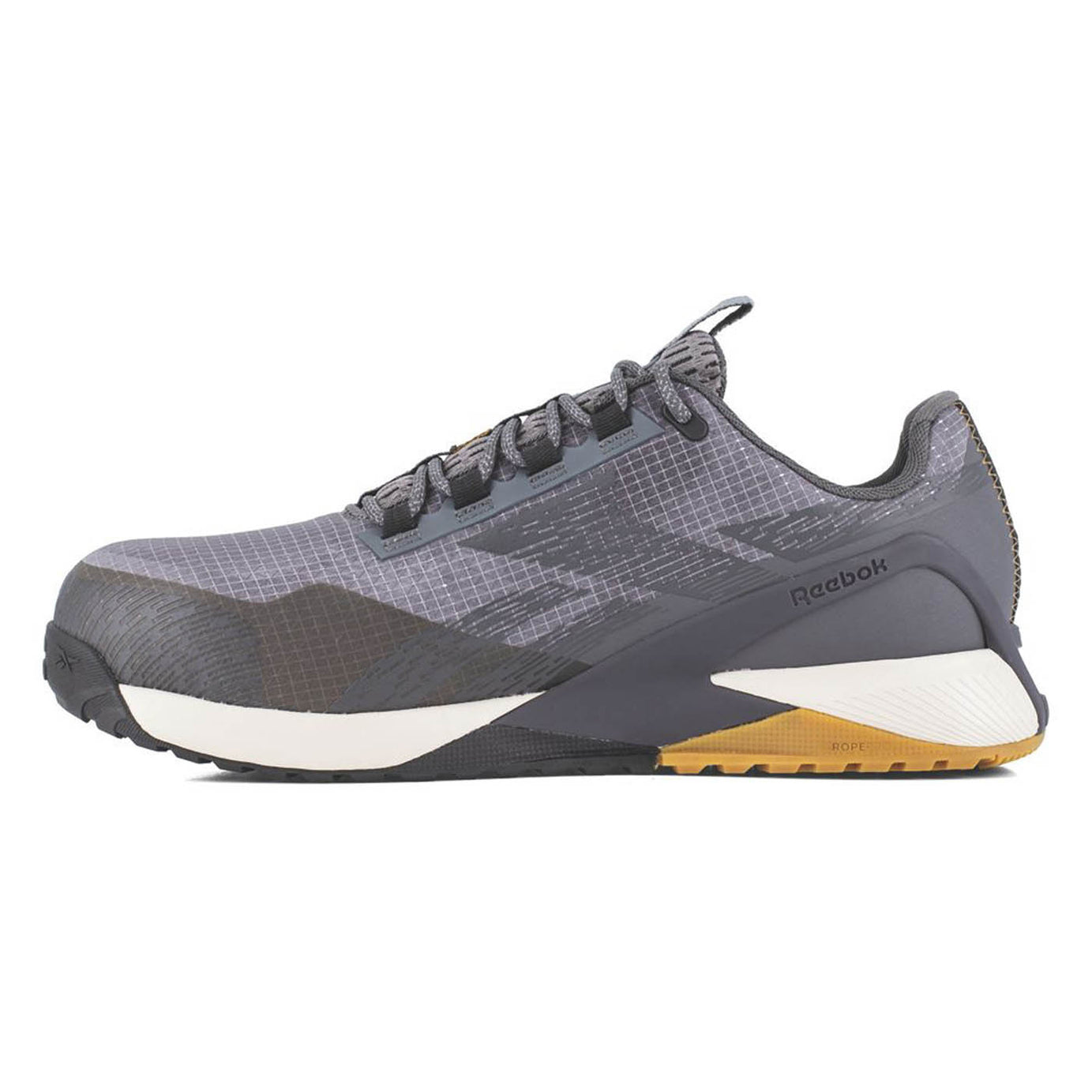 Reebok Safety Trainers Unisex Wide Fit Grey Work Shoes Composite Toe Size 10 - Image 3