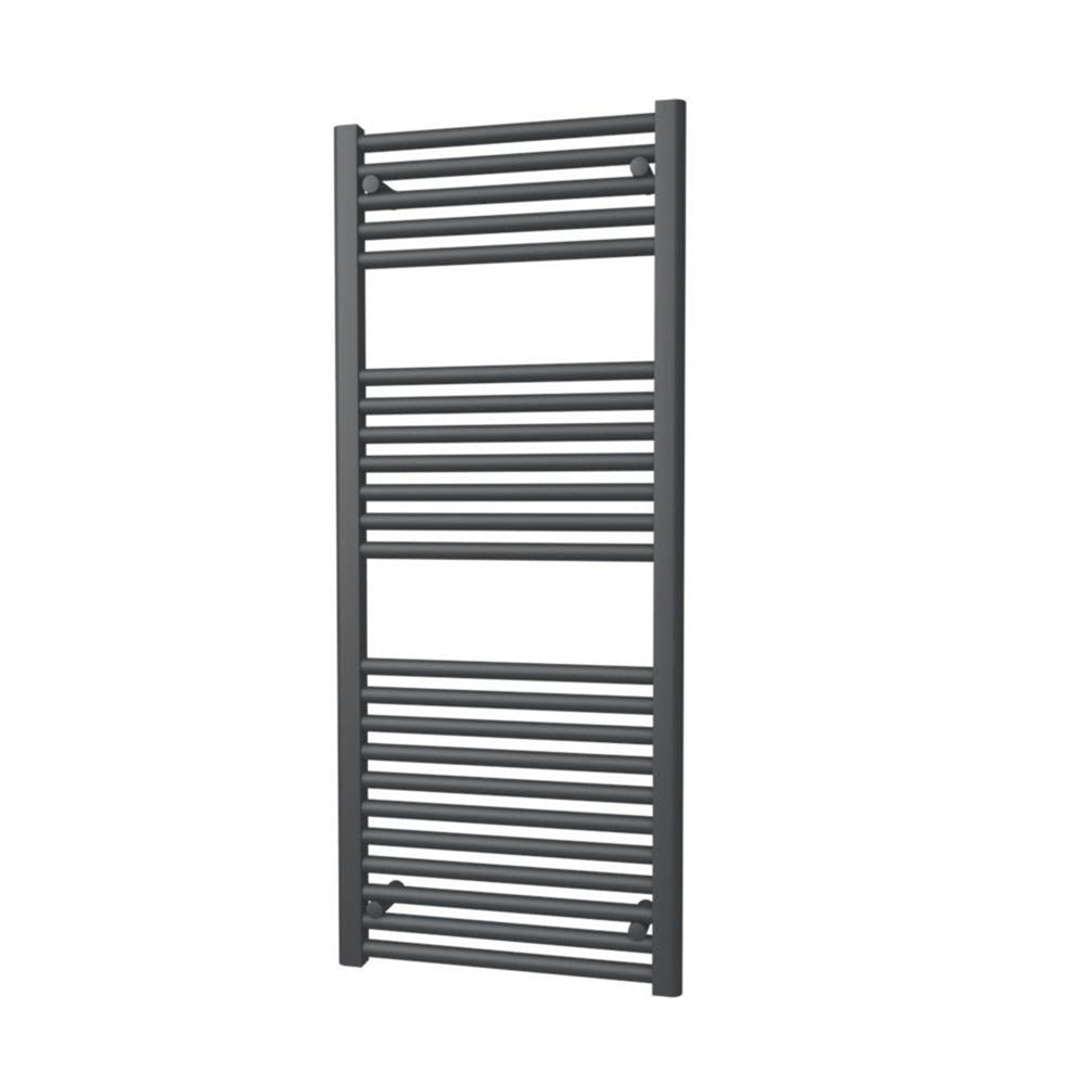 Towel Rail Radiator Bathroom Heater Anthracite Vertical Modern 572W 120x50cm - Image 4