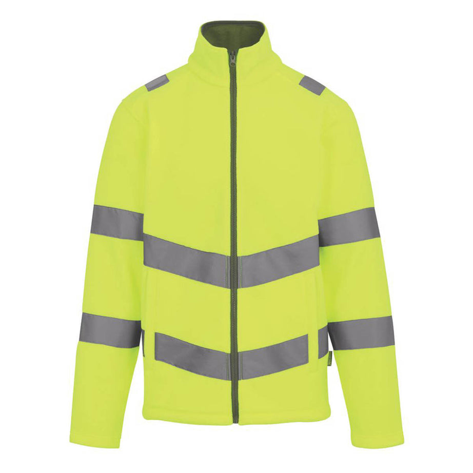 Regatta Hi-Vis Fleece Jacket Orange Reflective Breathable Medium 39.5" Chest - Image 1