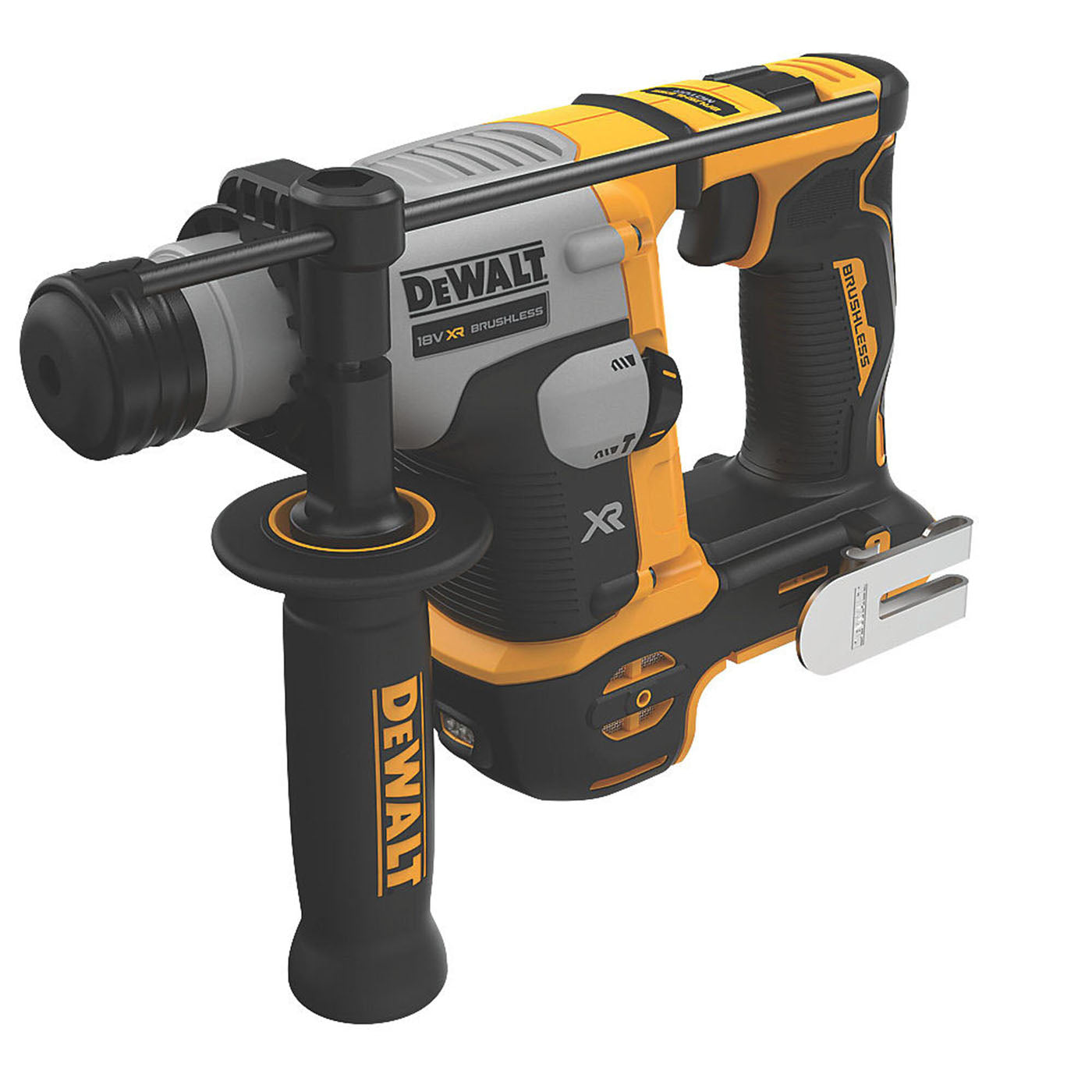 DeWalt Rotary Hammer Drill Cordless Brushless Compact 18 V Li-Ion LED Body Only - Image 7