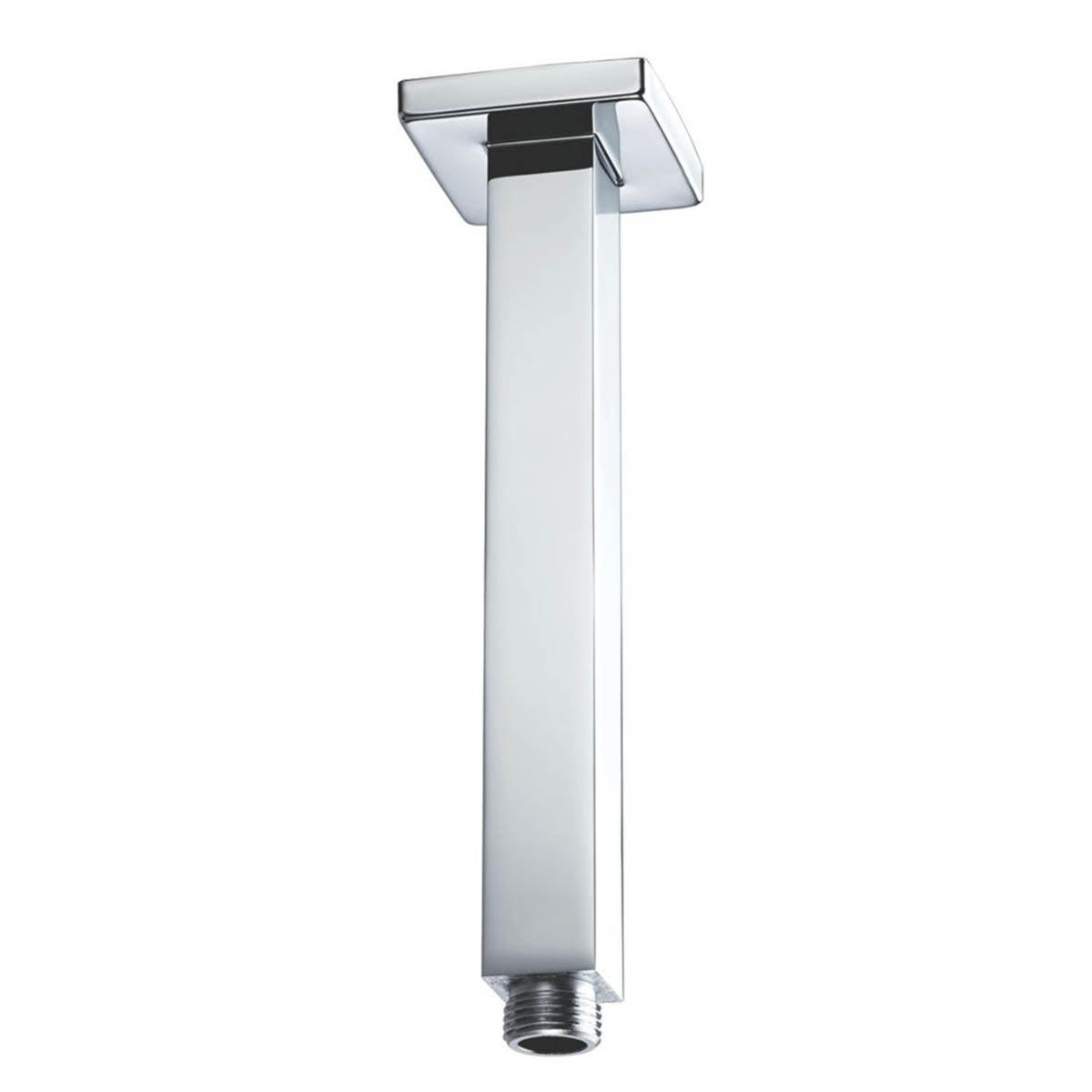 Bristan Shower Head Arm Ceiling Mounted Square Chrome Brass Bathroom Modern - Image 2