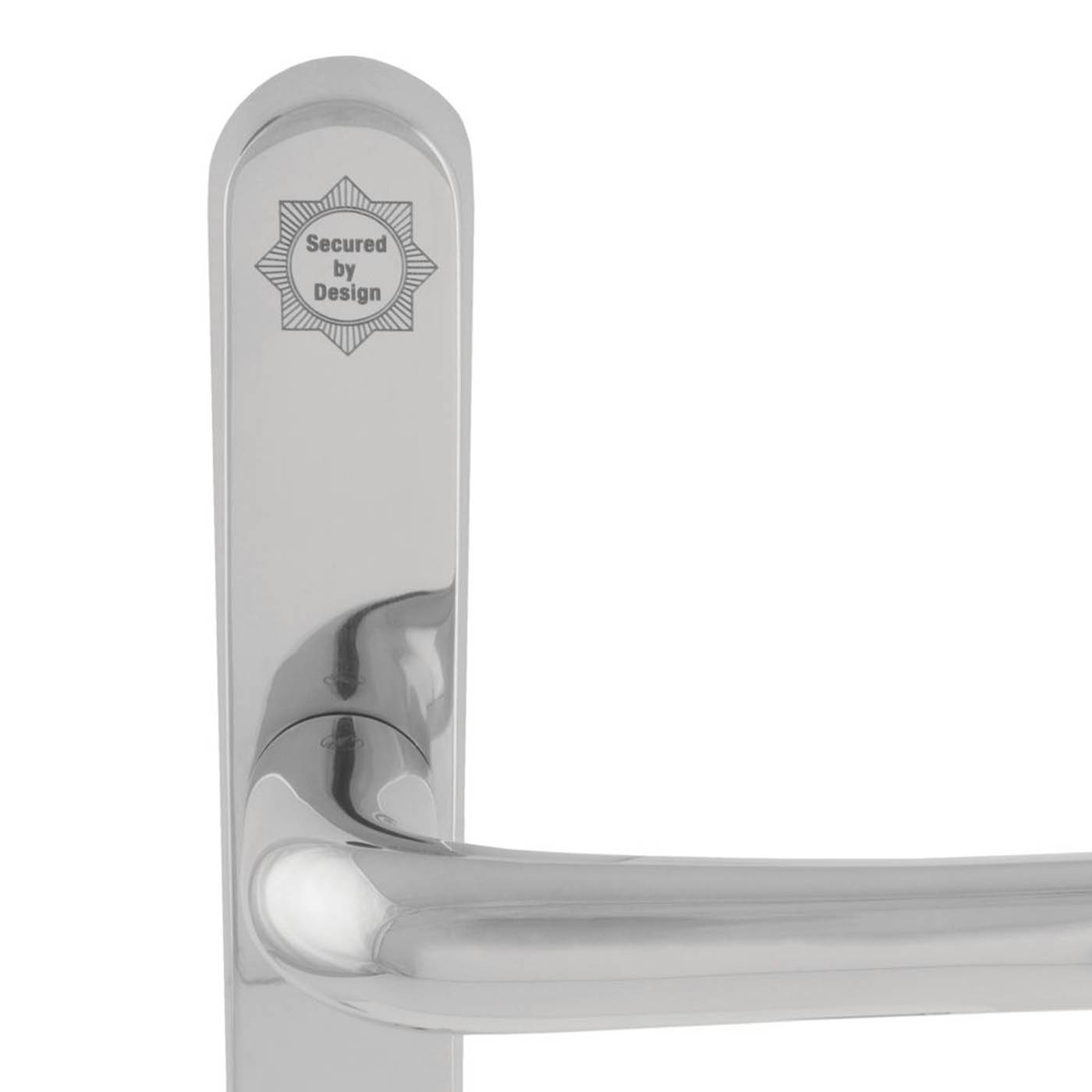 Smith And Locke Door Handles Pair Polished Chrome Euro Profile Internal External - Image 5