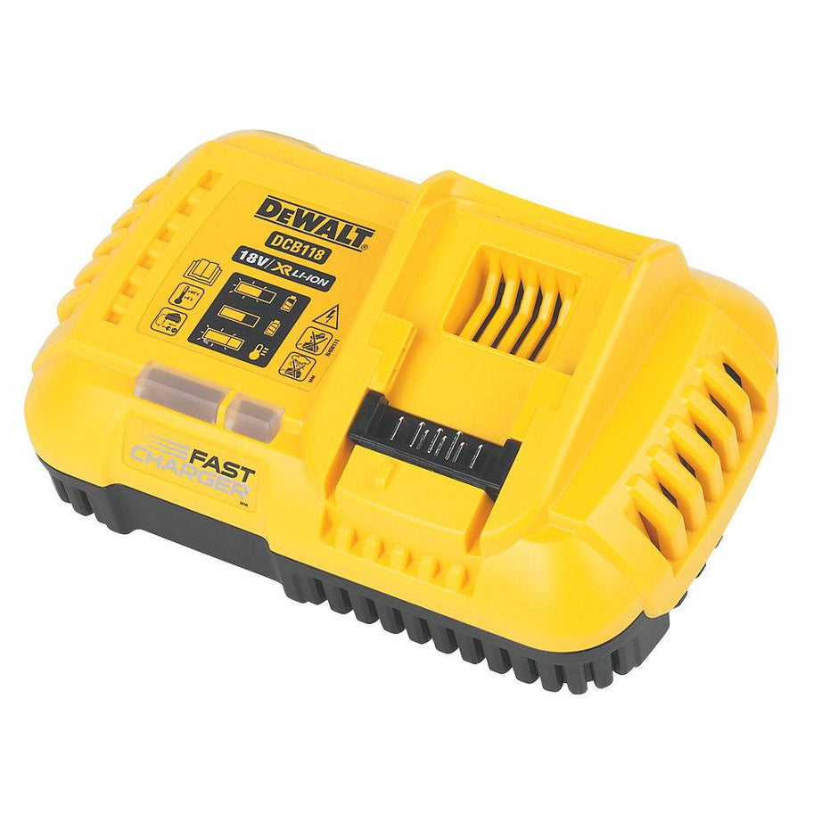 DeWalt Battery Charger 18/54V Li-Ion DCB118-GB Fast Multi Voltage Compact - Image 1