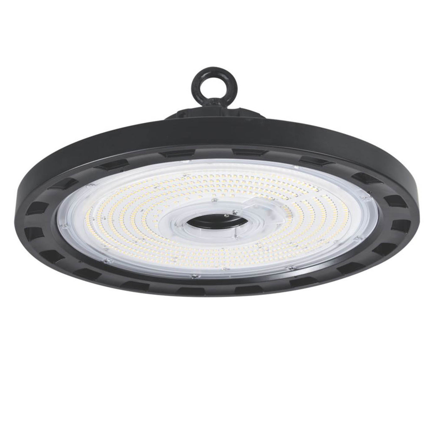 Lexco High Bay Light LED Cool White Dimmable Black Industrial Warehouse Lamp - Image 1