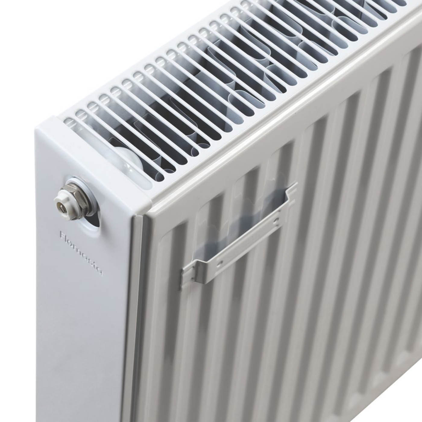 Flomasta Convector Radiator 22 Double Panel White Vertical 589W (H)50x(W)40cm - Image 3