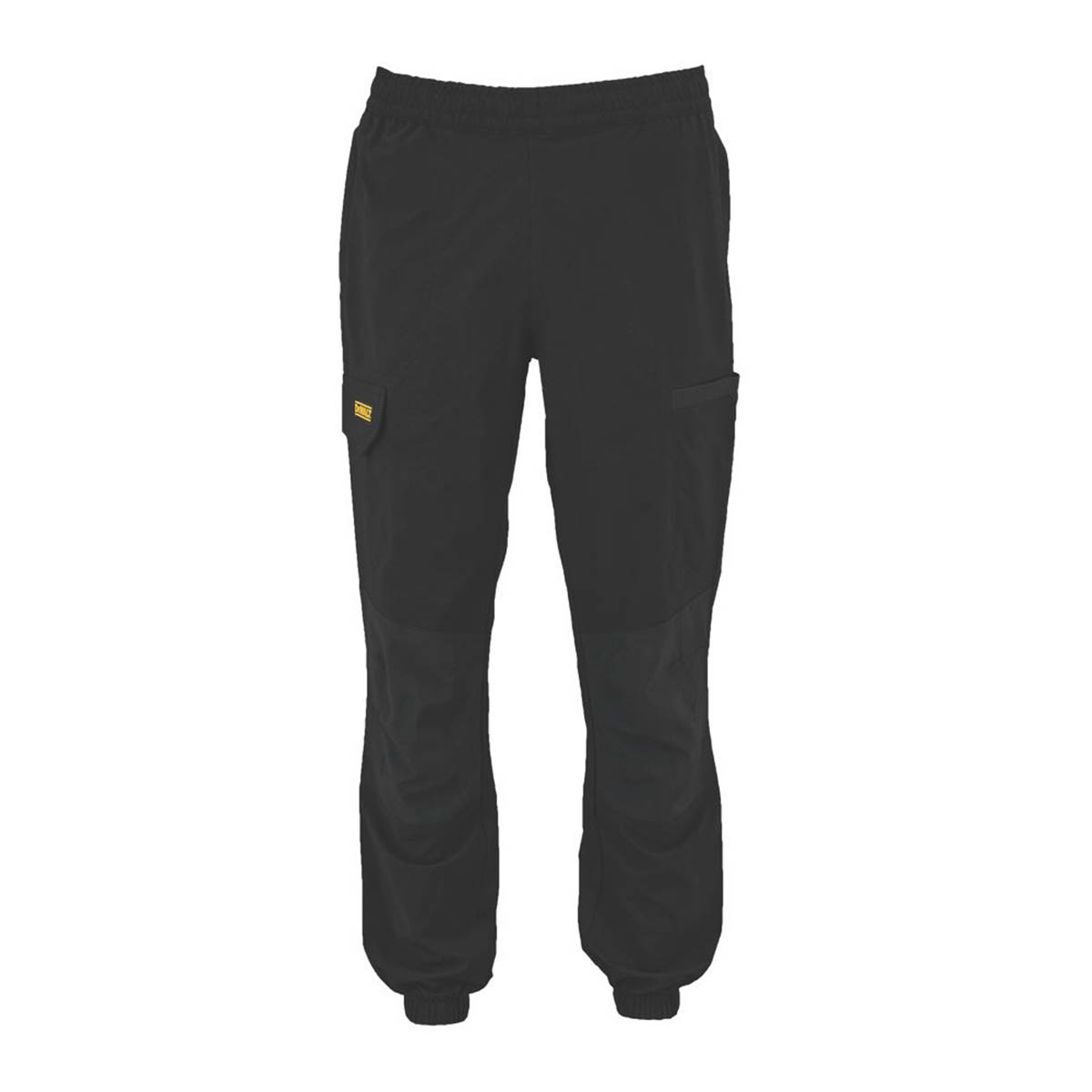 DeWalt Mens Work Joggers Black Breathable Slim Fit Pockets Large 34-42" W 31" L - Image 1