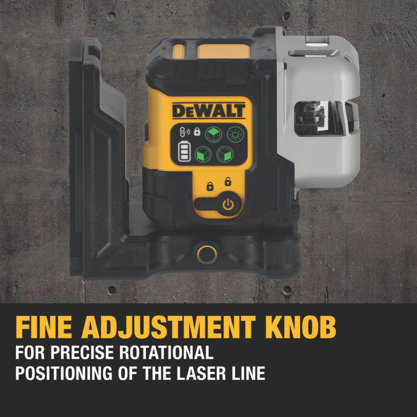 DEWALT Laser Level DCLE14301GB-XJ Green Self-Levelling Multi-Line Powered USB - Image 3