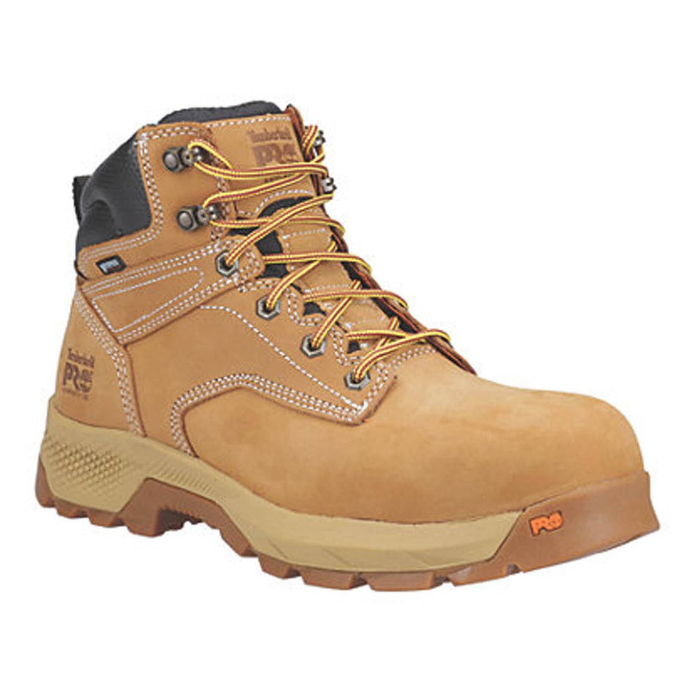 Timberland Safety Boots Mens Standard Fit Brown Waterproof Composite Toe Size 9 - Image 1