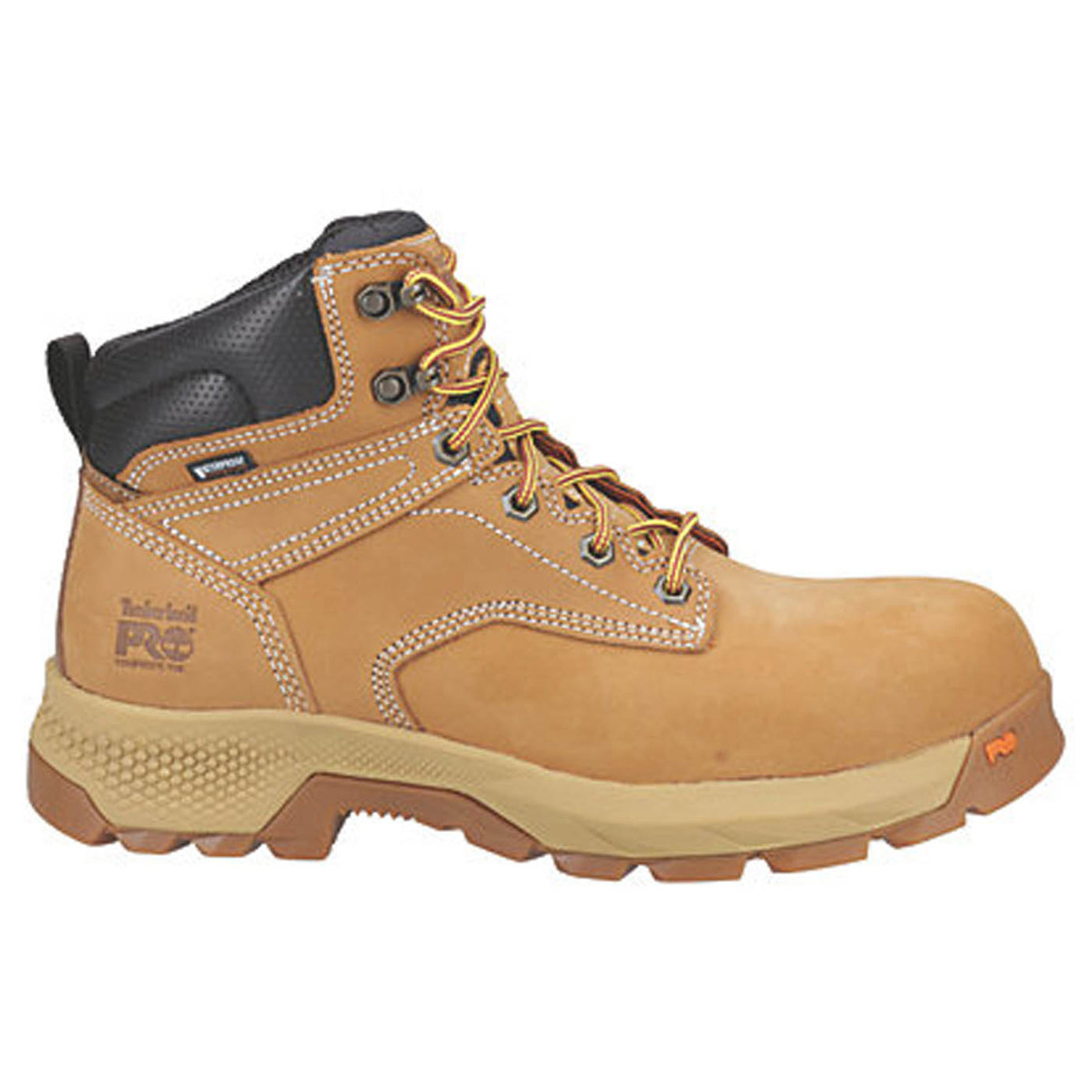 Timberland Safety Boots Mens Standard Fit Brown Waterproof Composite Toe Size 9 - Image 2