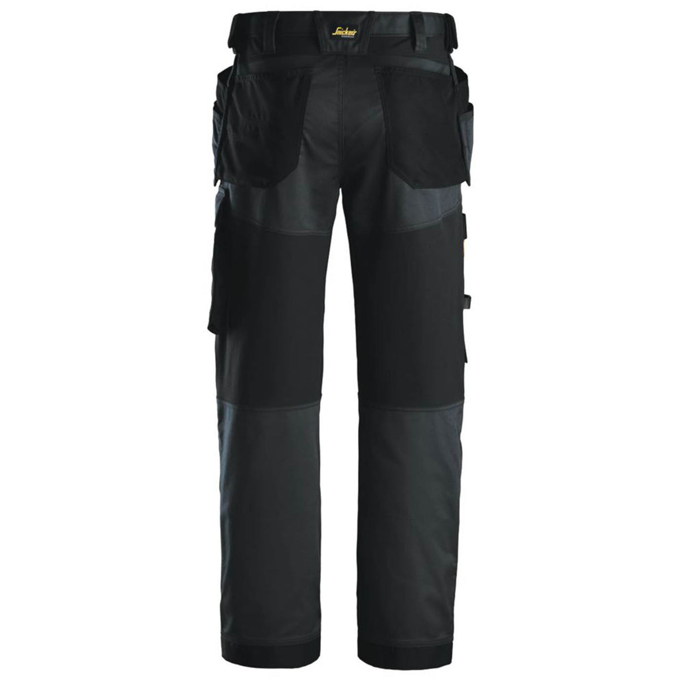 Snickers Mens Work Trousers 6251 Stretch 16 Pockets Black Breathable 30" W 30" L - Image 3