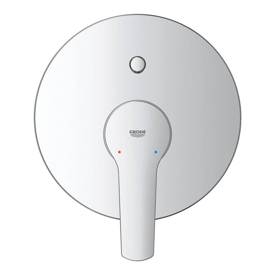 Single Lever Mixer Bath Shower Valve Chrome Concealed Brass 54 mm Pipe Centres - Image 2