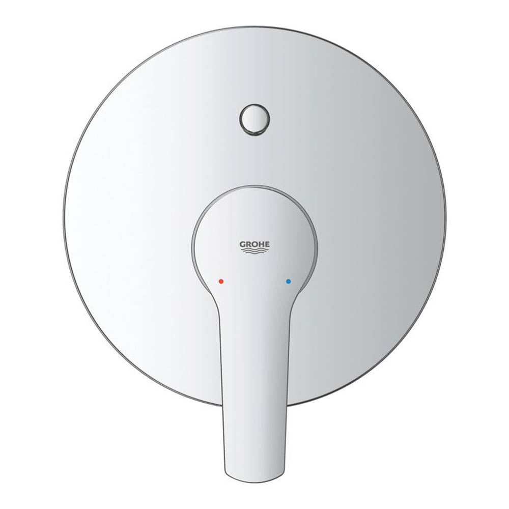 Single Lever Mixer Bath Shower Valve Chrome Concealed Brass 54 mm Pipe Centres - Image 2