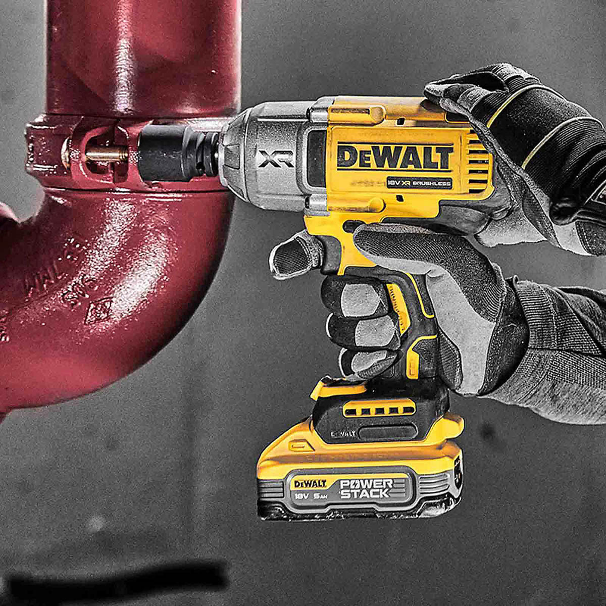 DeWalt Impact Wrench Cordless 18V DCF900P2T-GB Brushless Compact Body Only - Image 7