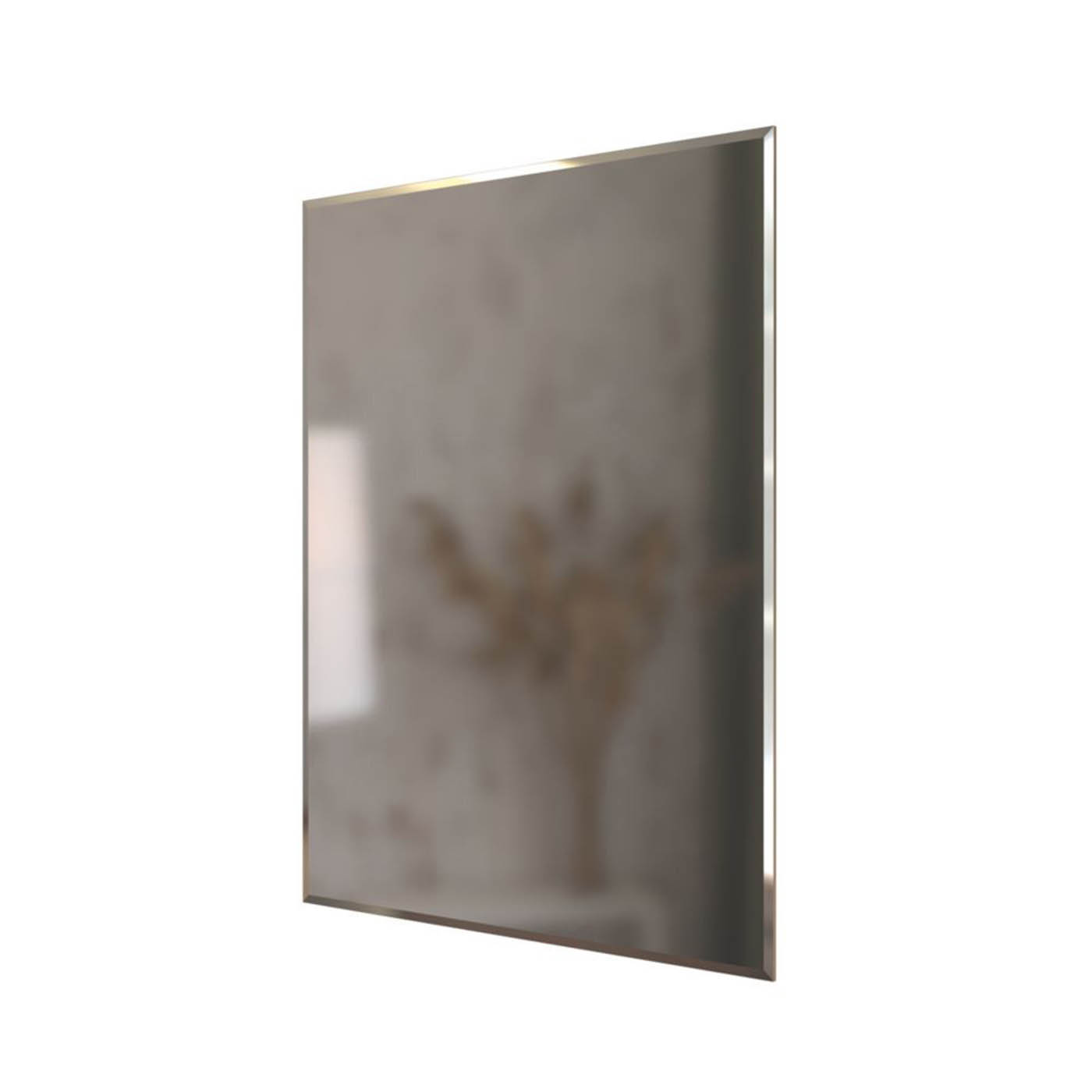 Nevarda Bathroom Mirror Plain 500mm x 10mm x 700mm - Image 1