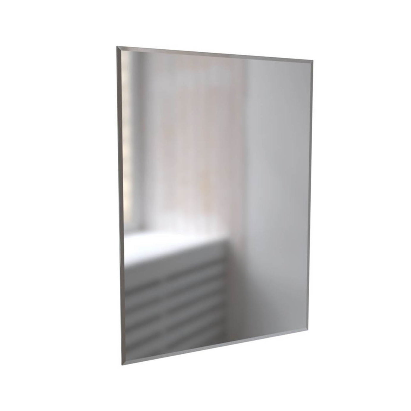 Nevarda Bathroom Mirror Plain 500mm x 10mm x 700mm - Image 3