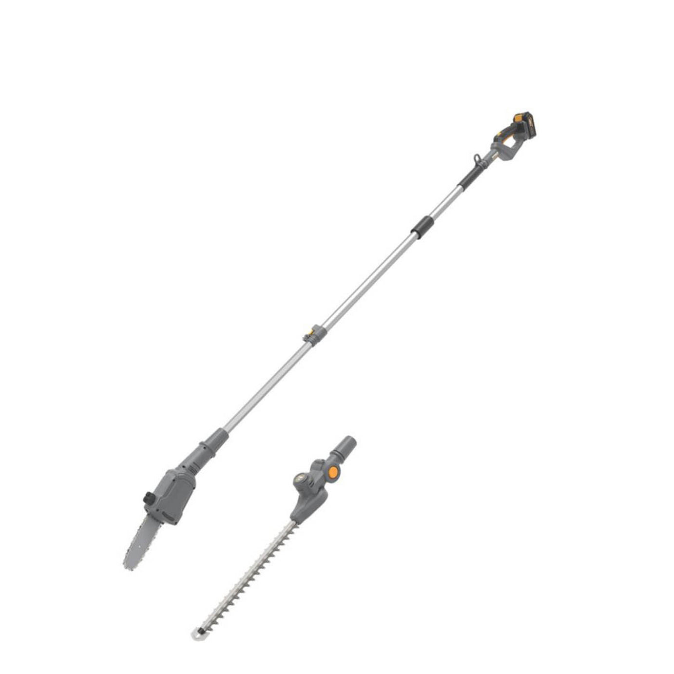 Titan Hedge Trimmer Pole Saw Kit Cordless TTT831HDC 18V 1 x 2.0Ah Li-Ion TXP - Image 1