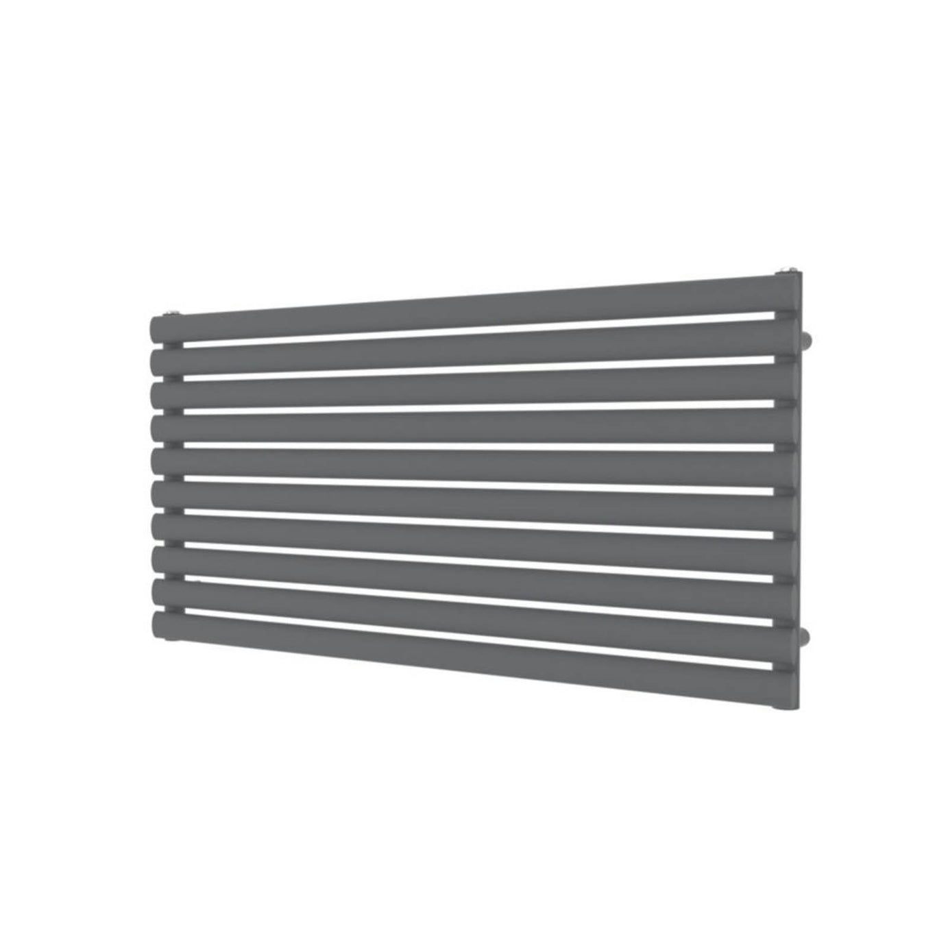 Flomasta Designer Radiator 2626BTU Anthracite Horizontal Single Panel 60x120cm - Image 1