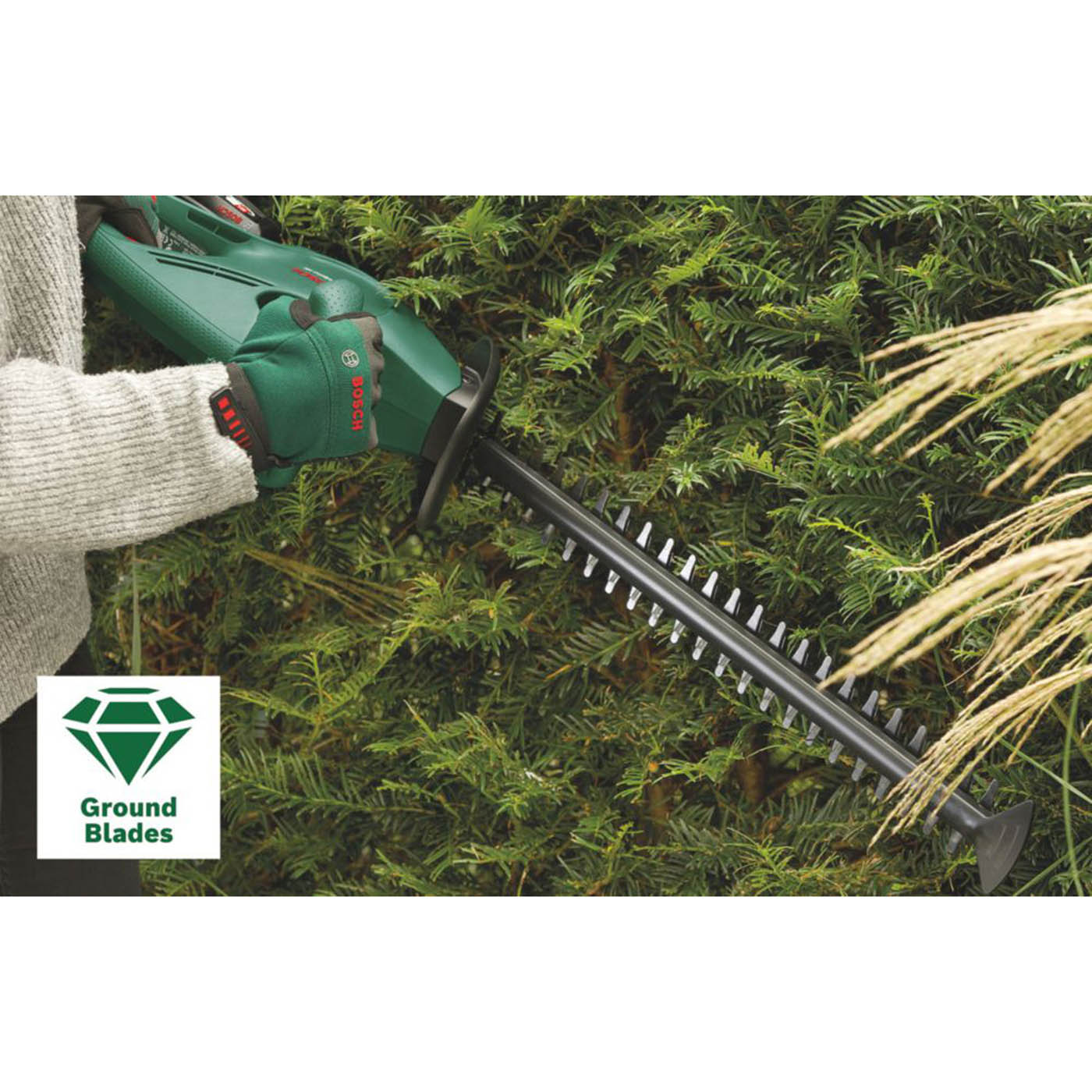 Bosch Hedge Trimmer EasyHedgeCut 18-45 i Cordless 45cm 18V Li-Ion Body Only - Image 4
