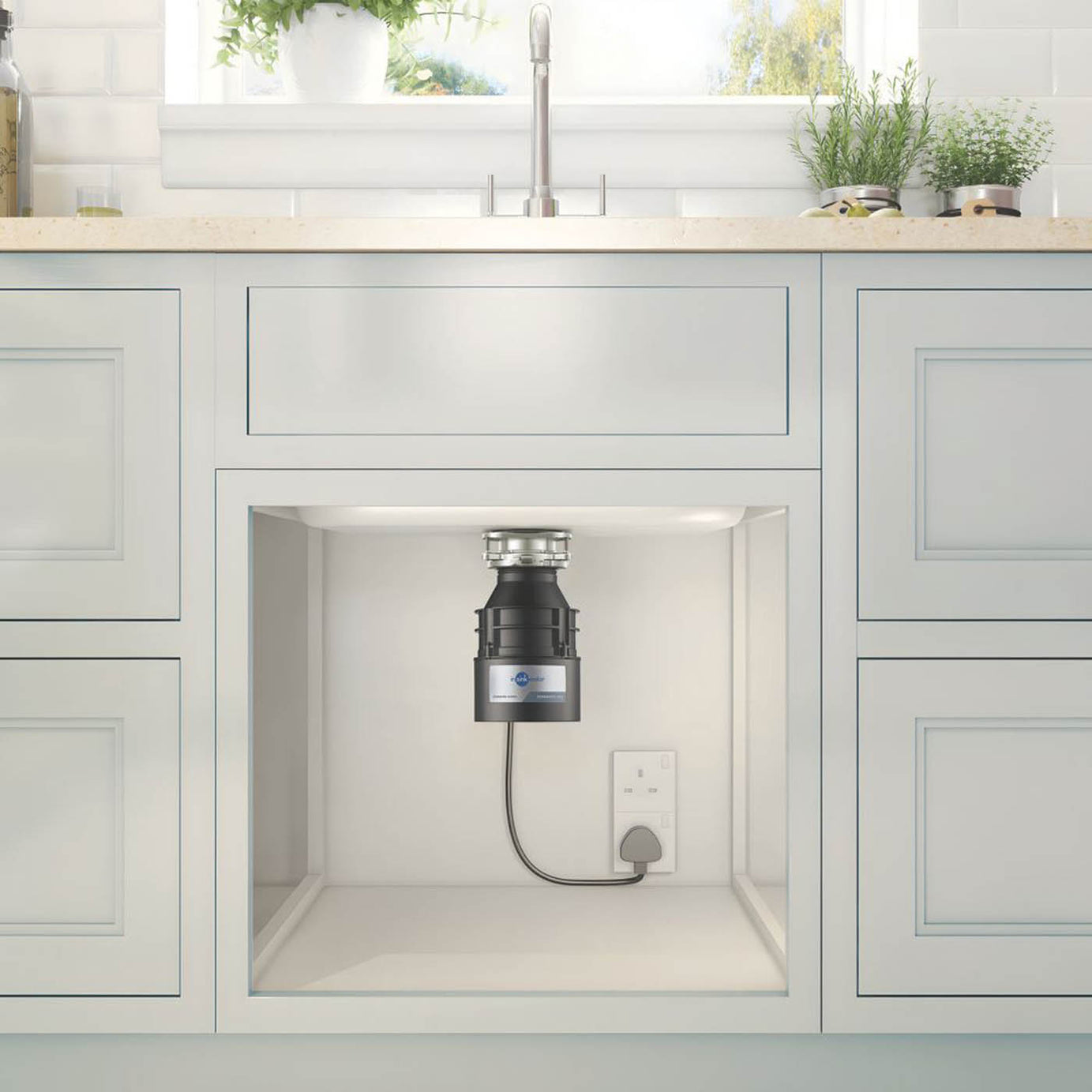 InSinkErator Food Waste Disposal Unit Standard 460 Compact Space-Saving - Image 3
