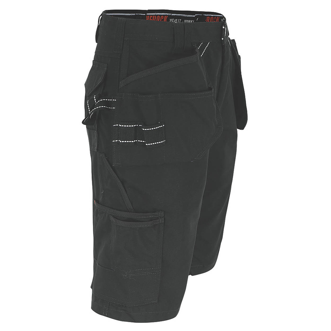 Herock Pallas Work Shorts Black 36" W - Image 5