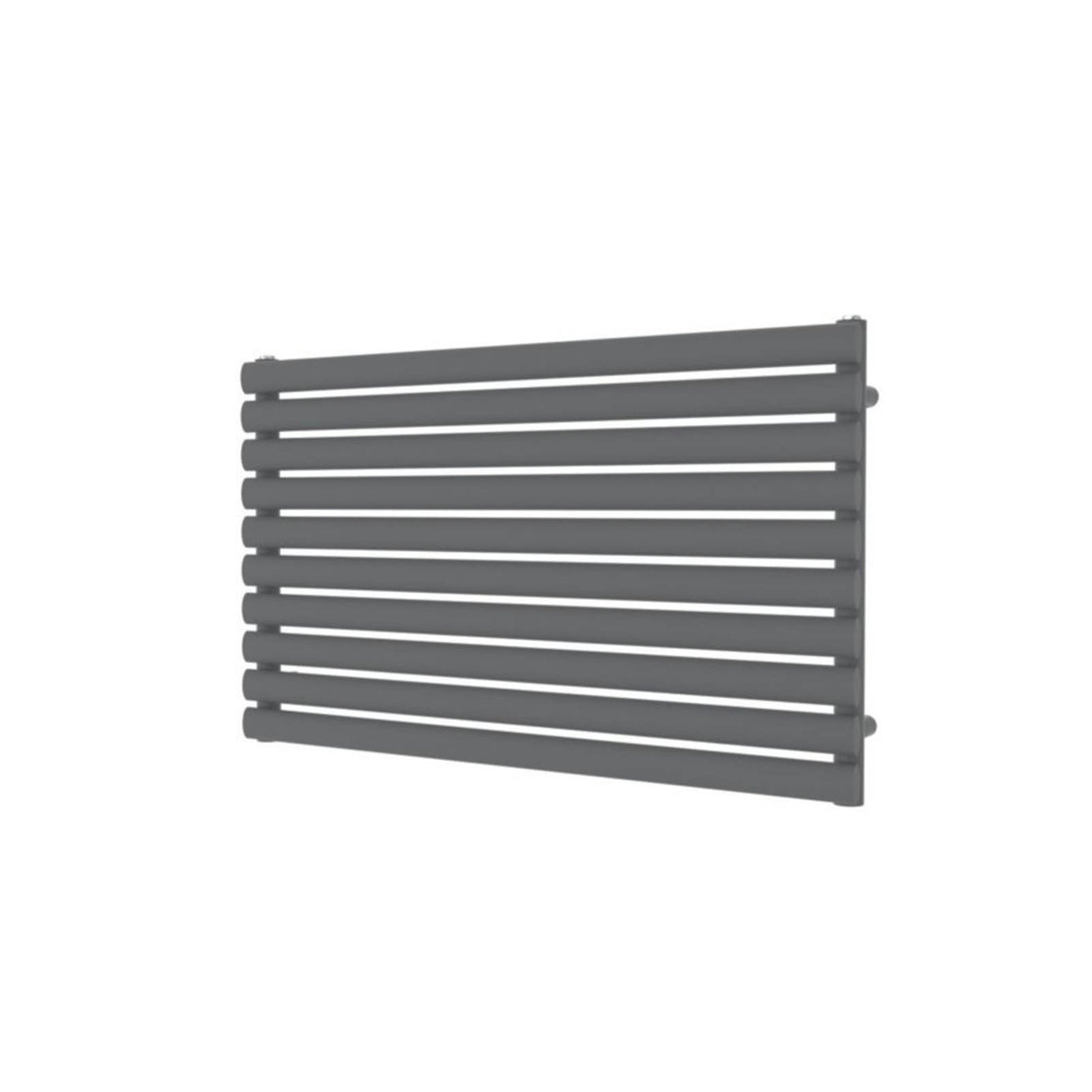 Flomasta Designer Radiator 2189BTU Anthracite Horizontal Single Panel 60x100cm - Image 1