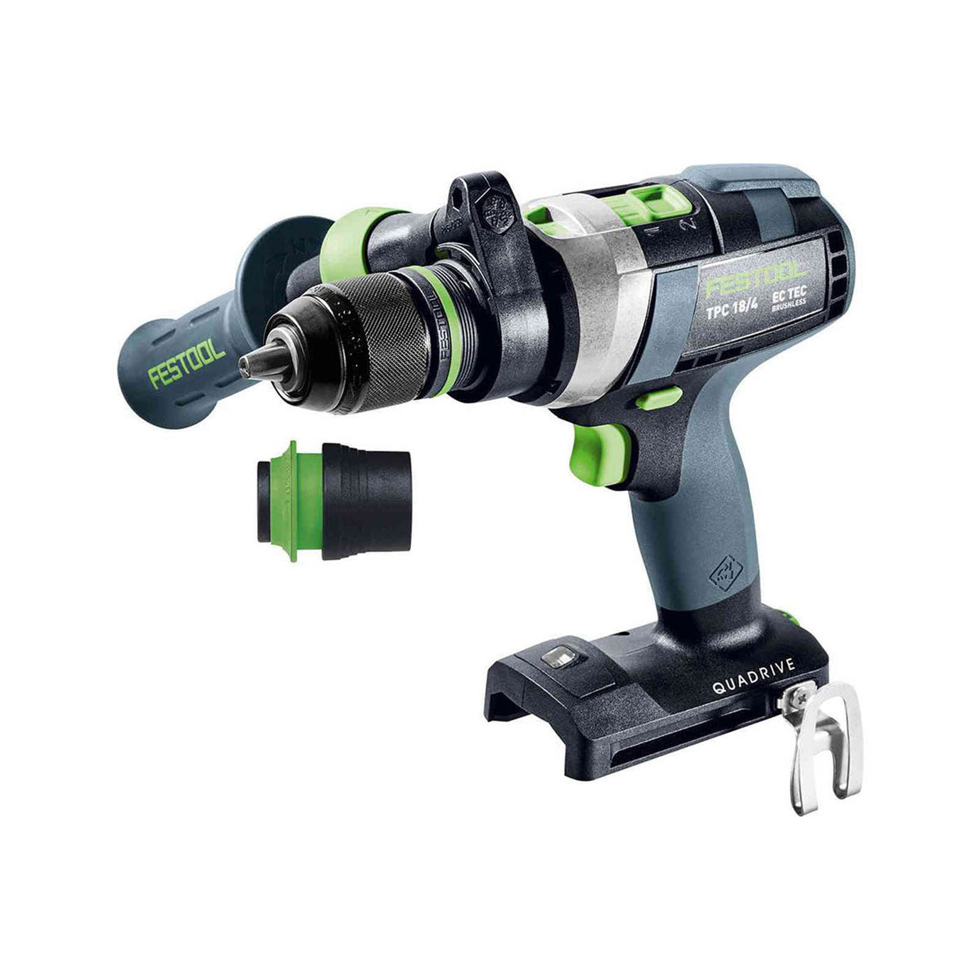 Festool Percussion Drill Angle Grinder Circular Saw Tool Set 18V 2x5.0Ah - Image 8